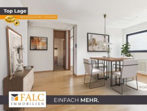 Attraktiv geschnittene 3,5-Zimmer-Dachgeschosswohnung mit Aufzug in Karlsruhe-Durlach